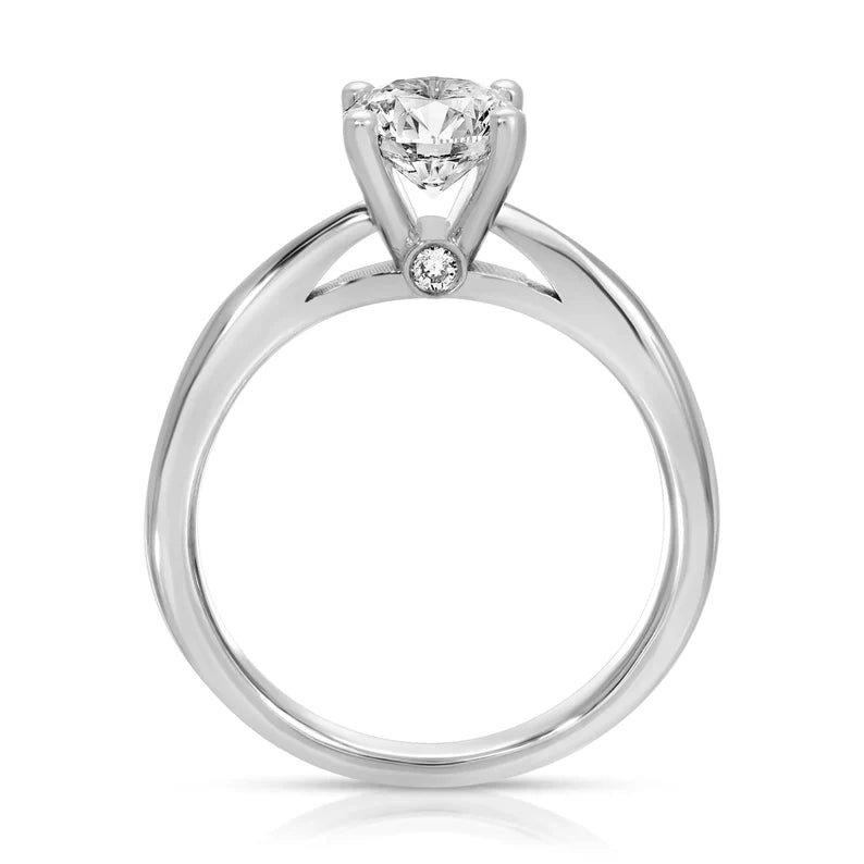 3.20Ct Round Cut Diamond Bridal Engagement Ring Set